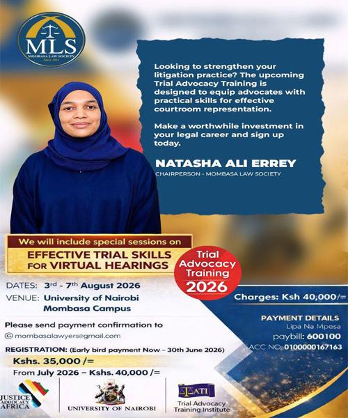Trial Advocacy Training 2026